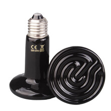 猪博士陶瓷加热灯 爬行动物宠物保温灯 养殖取暖灯泡小号50W（适合爬行类）