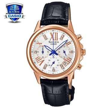 报价卡西欧 casio 手表 sheen 璀璨系列 she-5026gl-7b1390元历史价
