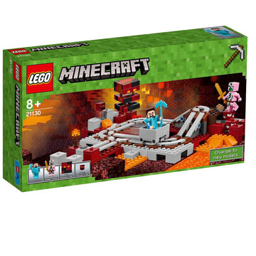 【京东商城】 17年新品 乐高 lego 我的世界 g3拼插积木玩具 地狱矿车