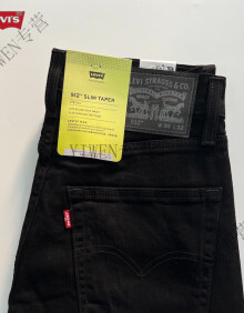 李维斯（Levi's）512黑色修身锥形小脚牛仔裤 黑色 W29L32