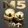 M5【30个】金色盖型螺母