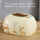 圆形陶瓷鹿纸巾盒