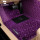 水立方加回型地毯-紫色