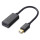 MiniDP转HDMI-4X//X14黑色小头款
