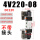 4V220-08 电压:DC12V