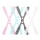 (家庭5个装)升级X型 粉色 口罩调节扣