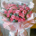 粉康乃馨粉玫瑰花束