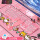 粉色白光青轴-朋克版【电镀圆键】+电竞鼠标