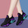 HN009黑紫四季单鞋 脚胖脚宽选大一码