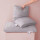 灰色48x74cm低枕(两只装) (蚕丝