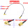 乳白色 IPEX母转SMA公