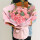 19朵粉色康乃馨花束