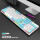 【单个键盘】K4 白蓝色 方形双拼键帽字符透光