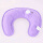 U型护颈水袋紫