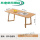 140cm榉木色长方桌