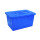 90L蓝色加厚塑料水箱带盖