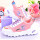 H025-2【粉色单鞋】皮面运动鞋