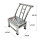 加厚不锈钢椅子25CM高