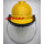 黄色帽子+面屏+支架