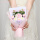 【粉色玫瑰+5朵花+礼袋盒+贺卡】