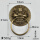 直径16厘米古铜色实心环（一个）
