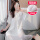 MBN_8821-1#网纱短袖裙 白色