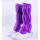 紫色高筒鞋(PVC底网面)