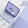 紫色+圆形紫键盘【配鼠标+钢化膜+收纳包+触屏笔