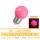 E27 粉色LED球泡