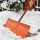 工业级推雪铲12米手柄橙色