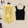 黄衬衫+黑吊带【套装】