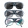 BX-透明+灰色+深绿眼镜各1个