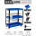 【蓝色立柱可调节】加厚款工具车+工具盒+挂板