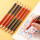 (木工铅笔)30支/红蓝色/卷笔刀1个