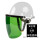 安全帽(白色)+支架+绿色屏