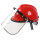 红色帽+黑支架+PVC（耐酸碱)