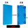 孔雀蓝 新料1.0x0.6x0.05米平板
