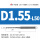 D1.55-H20-L50-S4/3支