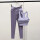 6677N紫灰文胸+2677CK浅紫长裤