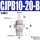 CJPB10-20-B导杆无螺纹