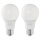 乳白色可调光的球形LED灯泡E278