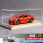 911卡雷拉4S-橙红+实木透明展示