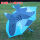 蓝色大鲨鱼(大号)+口哨贴纸