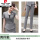 法国品牌灰色短袖西装+长裤