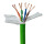 绿色拖链8芯非屏蔽网线1米超五类