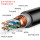 室外超六类0.58无氧铜双屏蔽-黑