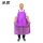 紫色加厚双肩围裙D24575