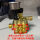 金色镀铜小四方单泵头56柱塞压力表