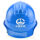 中国中铁logo蓝色帽子