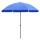 蓝色2.8米三层伞架双层银胶涂层